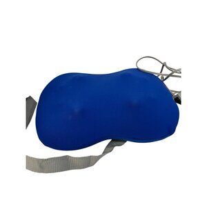 Brookstone I-Need Lumbar Massage Pillow For Back Support Pain Relief With Carry